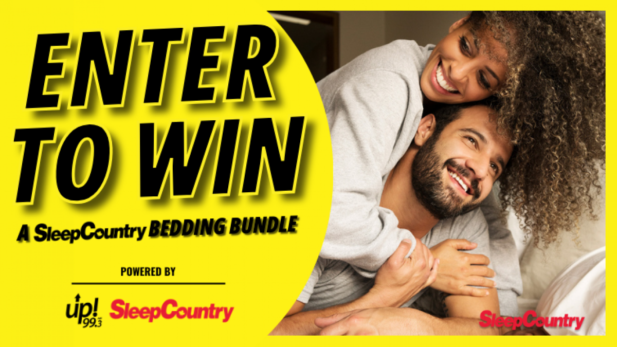 Win a Sleep Country Bedding Bundle... in time for Valentines Day!